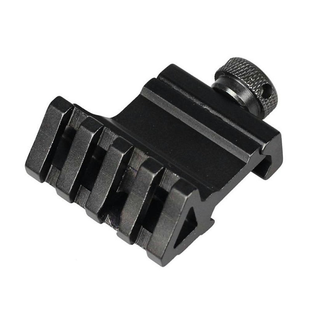 45 Degree Angle Tactical Scope Mount Aluminum 4 Slot Side Rail RTS Sight Rail Airsoft 45mm 20mm Pistol Base Adapter