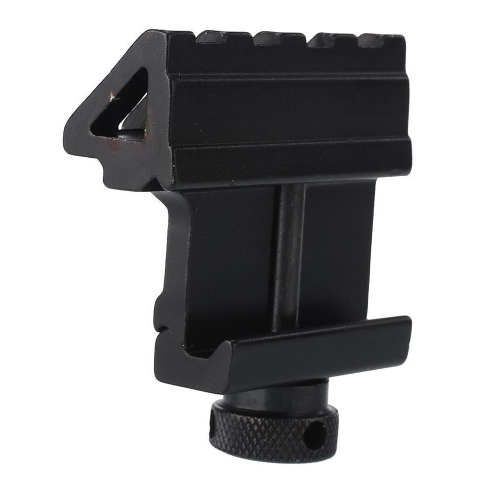 45 Degree Angle Tactical Scope Mount Aluminum 4 Slot Side Rail RTS Sight Rail Airsoft 45mm 20mm Pistol Base Adapter