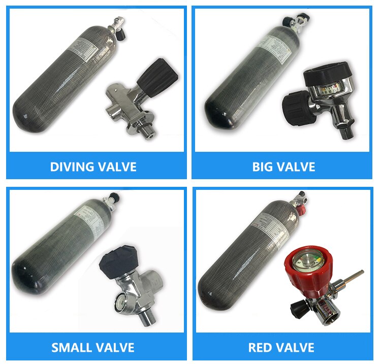 PCP 6.8L Scuba Diving Tank 300Bar/4500Psi PCP Mart