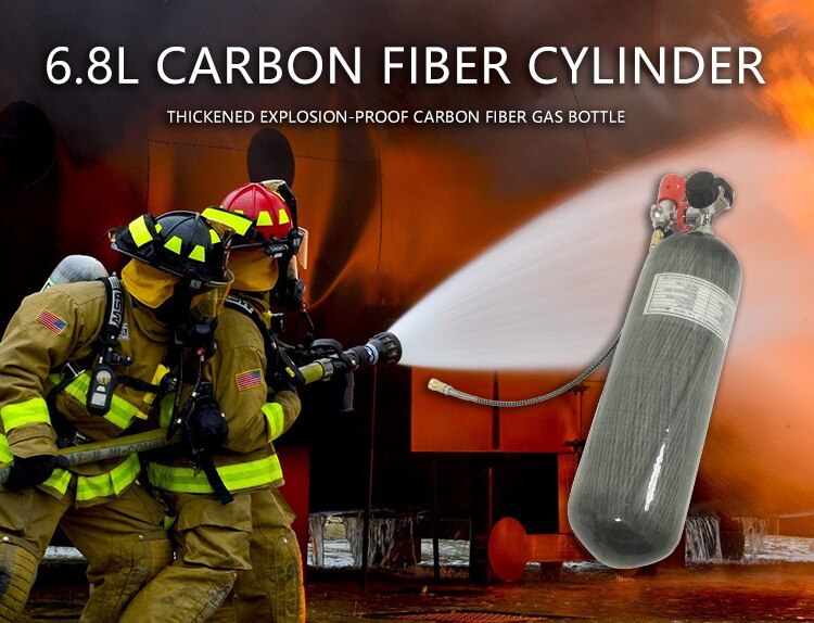 PCP 6.8L Scuba Diving Tank 300Bar/4500Psi PCP Mart