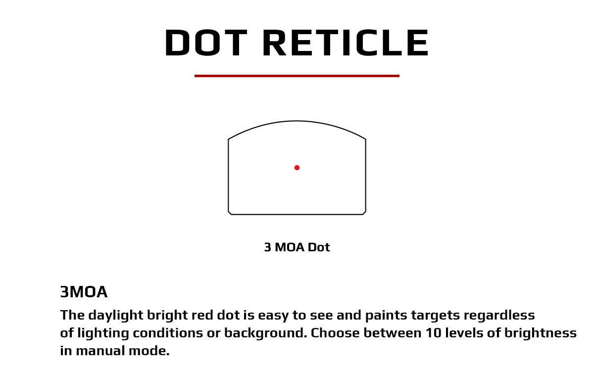 Vector Optics Frenzy 1x17x24 Red Dot Scope Pistol Handgun Sight IPX6 Water Proof Fit 21mm Picatinny GLOCK 17 19 9mm AR15 M4 AK