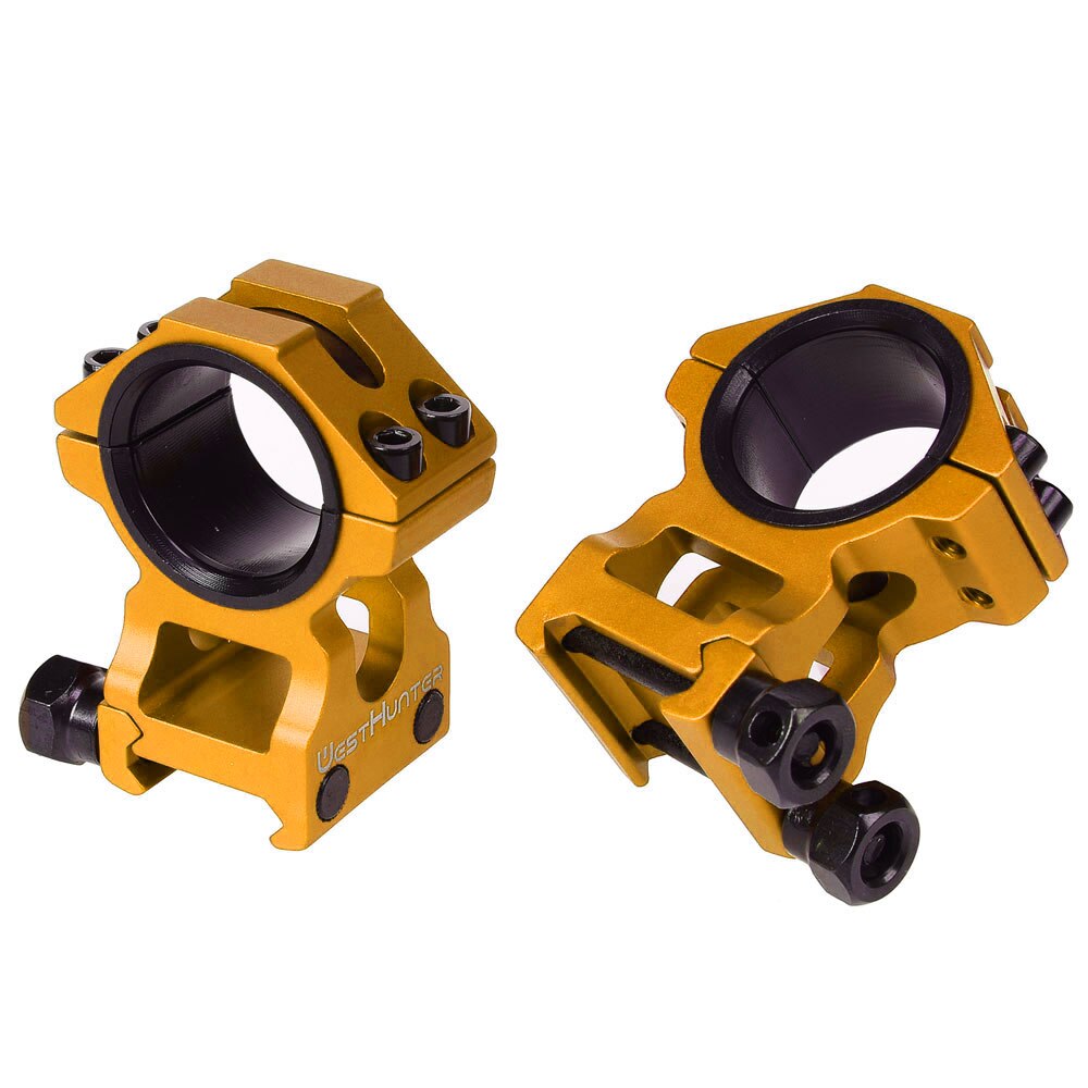 WESTHUNTER Universal Tactical Rifle Scope Mounts 25.4MM/30MM Dual Rings Full CNC Process Picatinny 20mm Optical Sights Mounts
