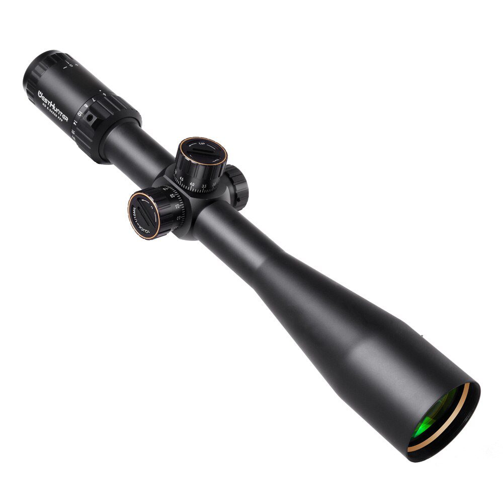 WESTHUNTER HD 6-24X50 FFP Tactical Scope First Focal Plane Hunting Optical Riflescopes Lock Reset Airsoft Shooting Sights WESTHUNTER HD 6-24X50 FFP Tactical Scope First Focal Plane Hunting Optical Riflescopes Lock Reset Airsoft Shooting Sights
