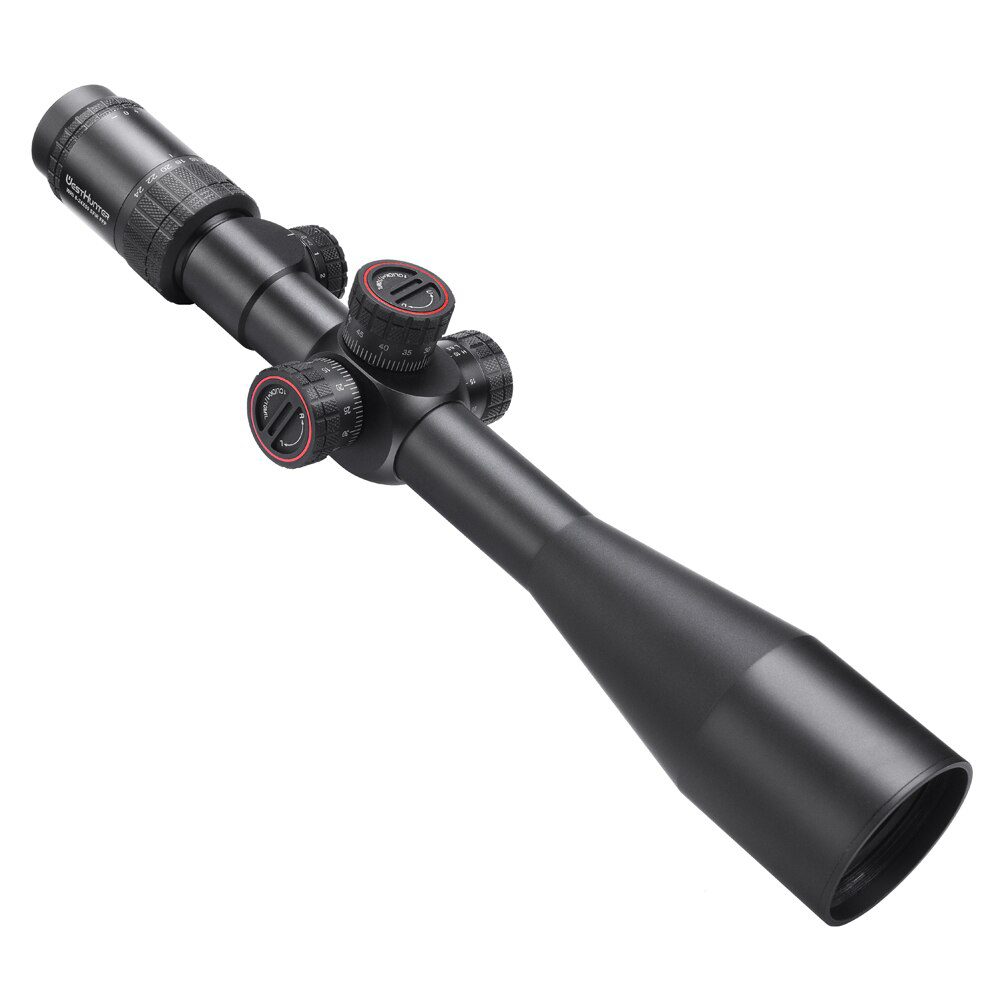 WESTHUNTER WHI 6-24X50 SFIR FFP Scope First Focal Plane Tactical Riflescope Big Parallax Wheel R&G Illuminated Lock Reset Sights