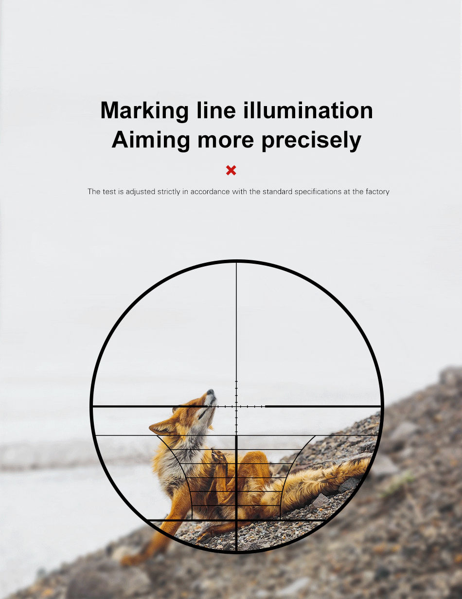 3-9X32EGC Tactical Optic Red Green Illuminated Riflescope Holographic Reflex 4 Reticle Dot Combo Hunting Rifle Scope