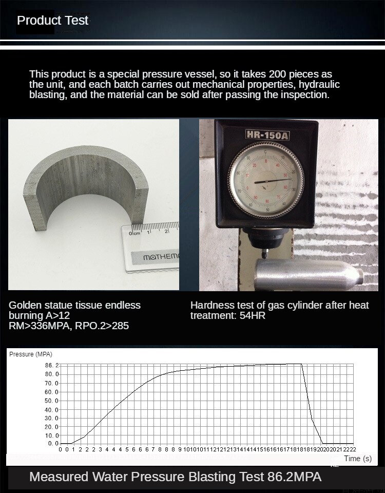 0.25/0.35L/0.42L/0.5L Aviation Al Alloy Gas Cylinder 30MPA High Pressure Air Cylinder Aquarium CO2 Tank Thread M18*1.5