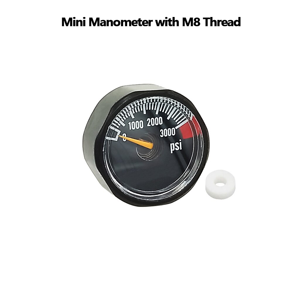 Airsoft Mini Micro M8 30Mpa/40Mpa For Cricket,0-6000PSI Dial Pressure Air Gauge Manometre Manometer High Pressure 25mm Diameter Airsoft Mini Micro M8 30Mpa/40Mpa For Cricket,0-6000PSI Dial Pressure Air Gauge Manometre Manometer High Pressure 25mm Diameter