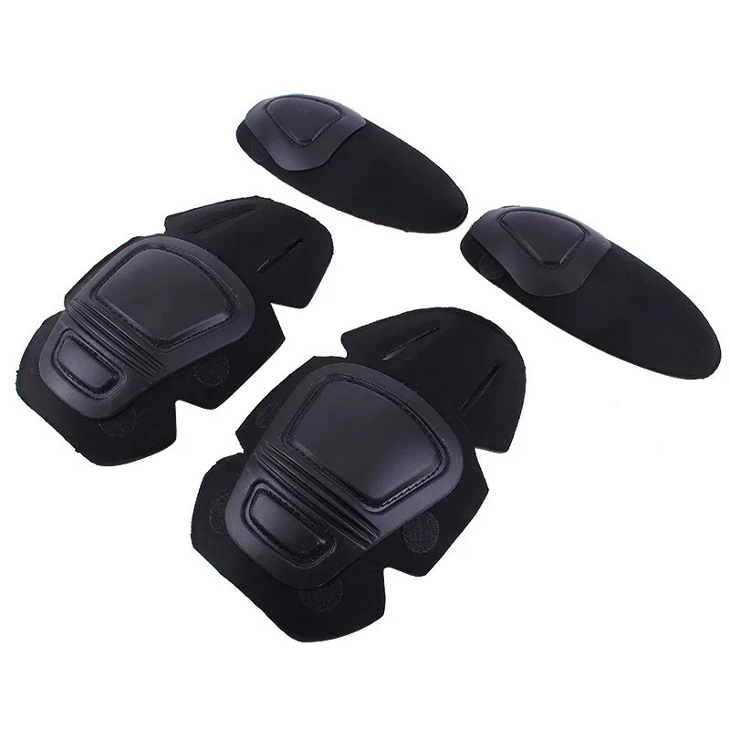 Tactical Knee&Elbow Protector Pad for Paintball Airsoft Combat Uniform Military Suit 2 Knee Pads&2 Elbow Pads Just Hunting Suit