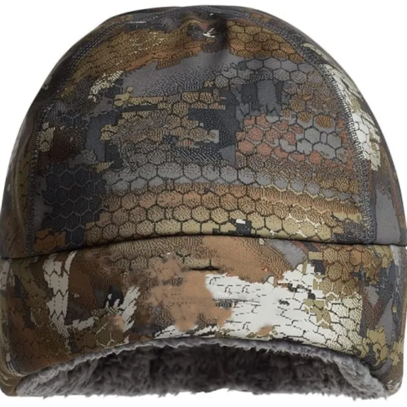 High Quality Men's Winter Fishing And Hunting Windscreen Camouflage Hat InStock