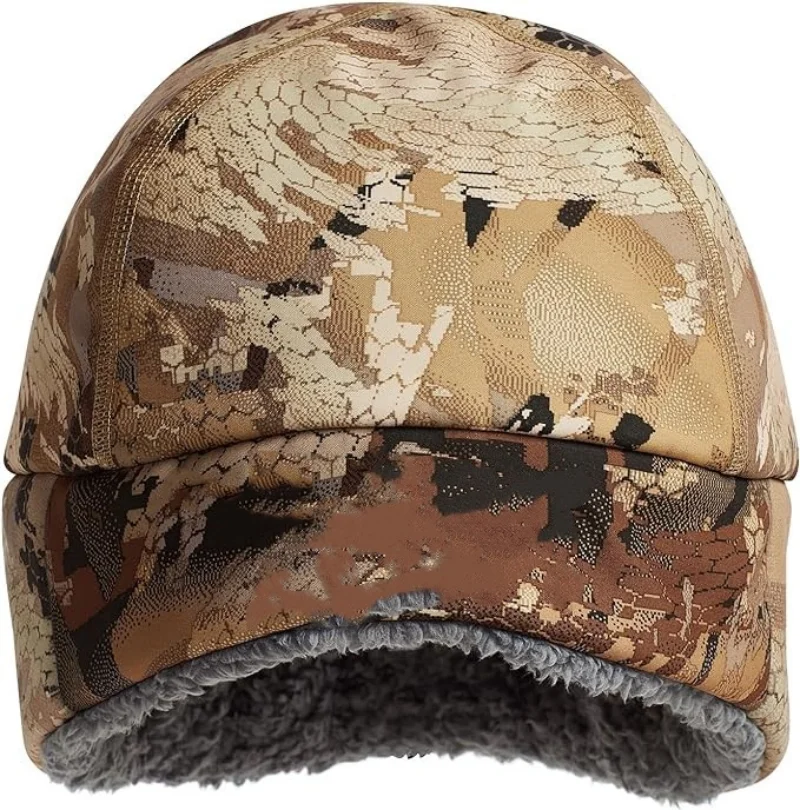 High Quality Men's Winter Fishing And Hunting Windscreen Camouflage Hat InStock
