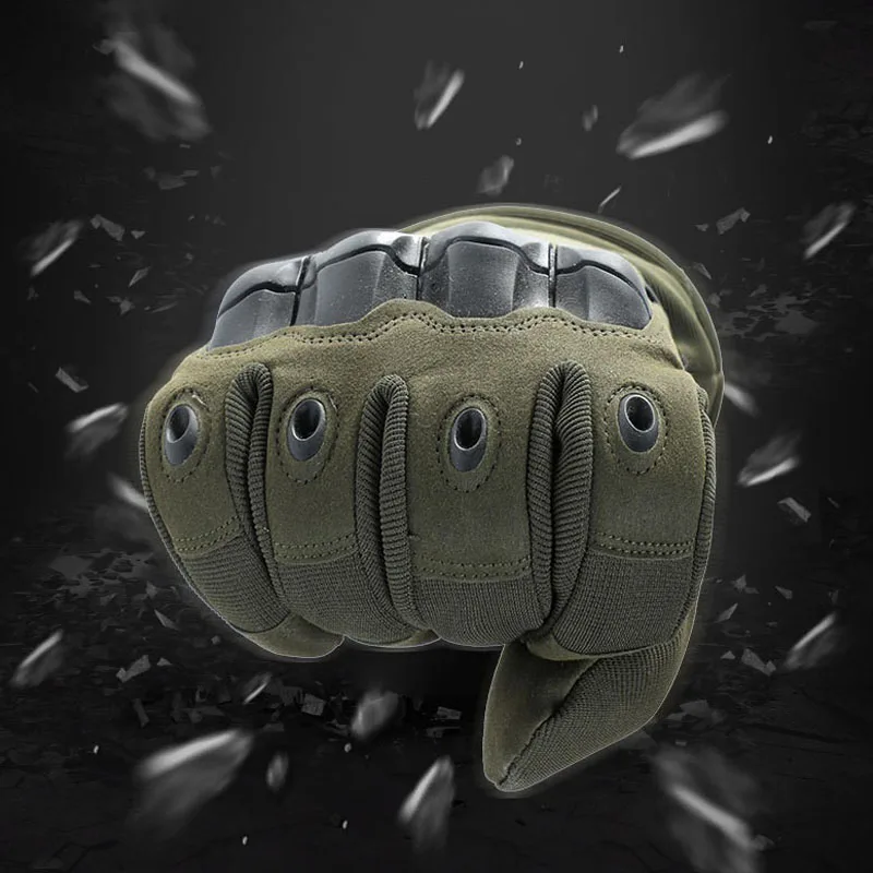 Full Finger Winter Warm Tactical Gloves Military Combat Touch Screen Thermal Gloves Outdoor Skiing Hunting Protective Gloves Men