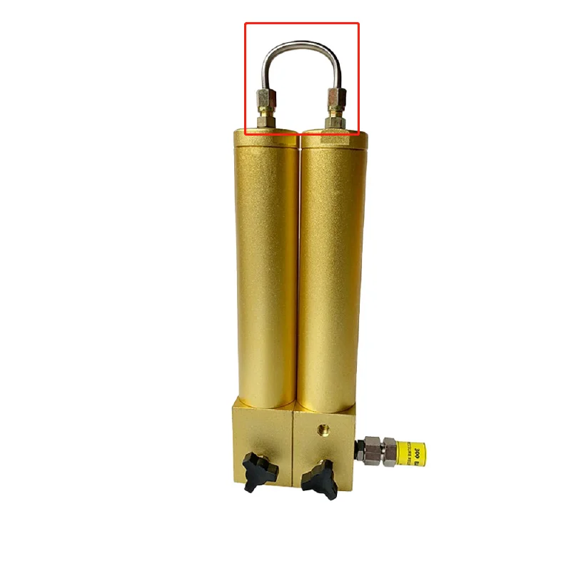 TUXING Copper Tube U-Shaped Tube Copper Tube M10*1 Stainless Steel Connector Adapter for Two Stage Filtration Oil-water Filter TUXING Copper Tube U-Shaped Tube Copper Tube M10*1 Stainless Steel Connector Adapter for Two Stage Filtration Oil-water Filter