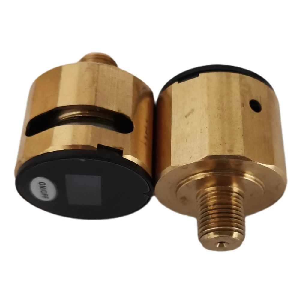 High Precision 1/8'' BSP Thread 28mm Dial Digital Pressure Gauge FX Manometer 350Bar