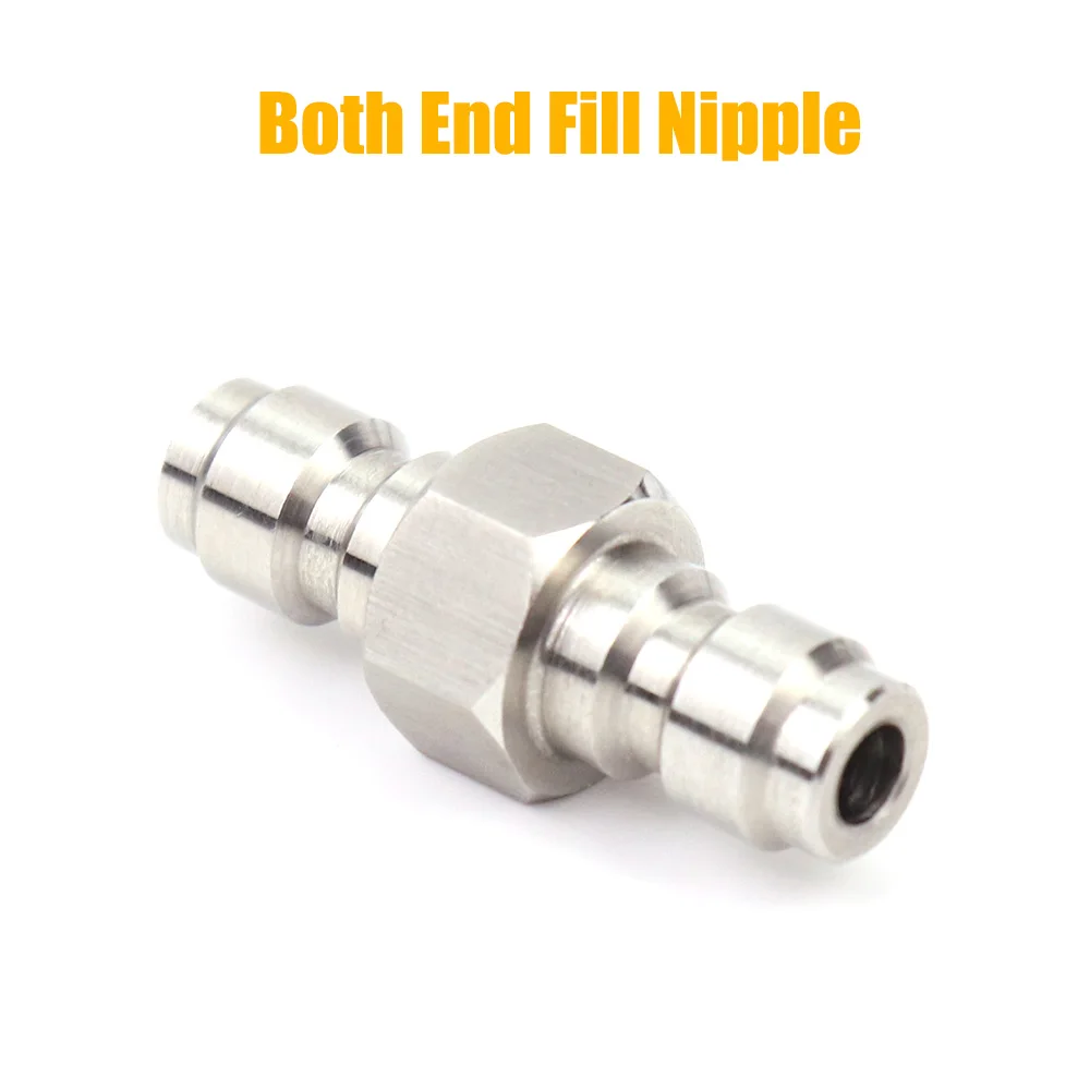 High Pressure 8MM Foster Quick Disconnect Male Female Adaptor Fill Nipple Blind Plug Thread 1/8NPT&1/8BSP&M10*1