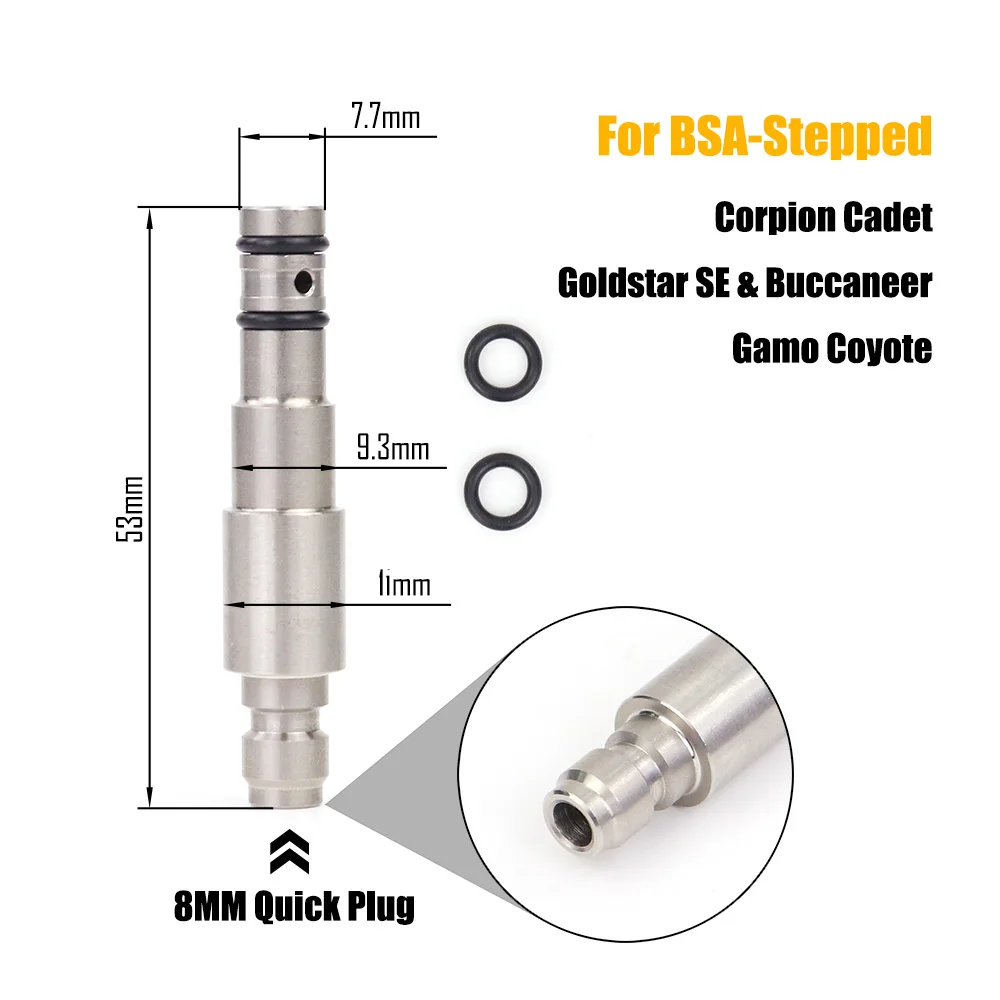 Air Fill Filling Probe For FX Hatsan,BSA,Webley,SMK Artemis,Cricket,WEIHRAUCH,Walther, PR900, Rotex R8 and RM8 Brocock