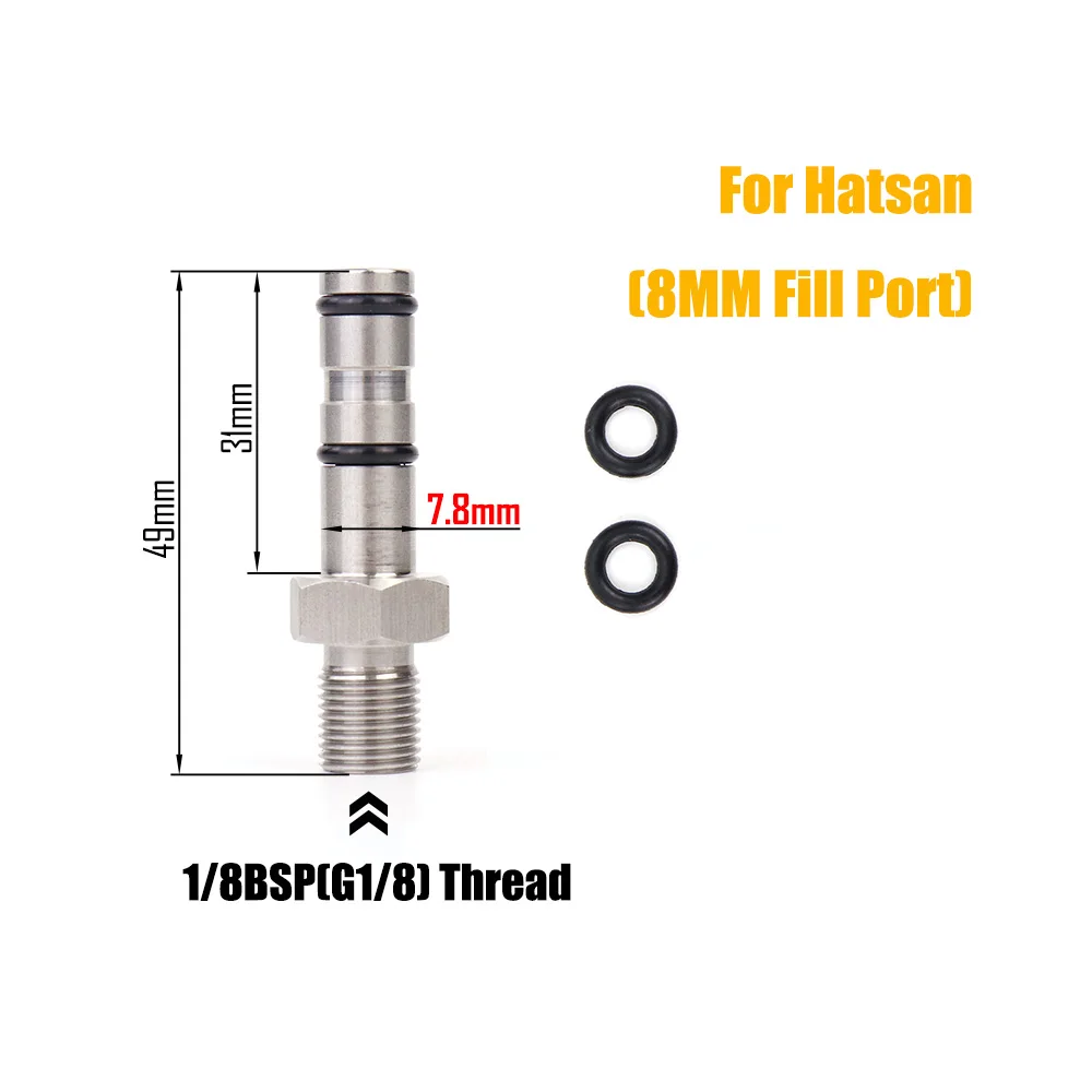 Air Fill Filling Probe For FX Hatsan,BSA,Webley,SMK Artemis,Cricket,WEIHRAUCH,Walther, PR900, Rotex R8 and RM8 Brocock