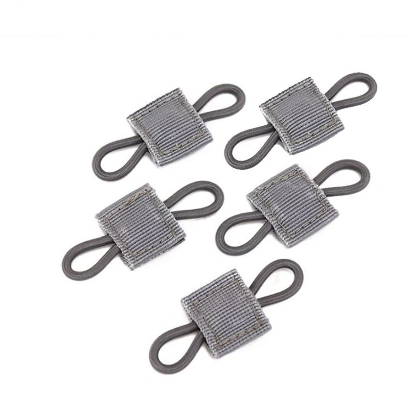 5Pcs/lot Antenna Binding Buckle Outdoor Tactical Molle System Backpack Vest Accessories Tactical Buckle Fixed Binding Retainer