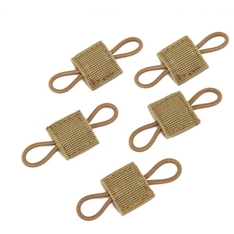 5Pcs/lot Antenna Binding Buckle Outdoor Tactical Molle System Backpack Vest Accessories Tactical Buckle Fixed Binding Retainer